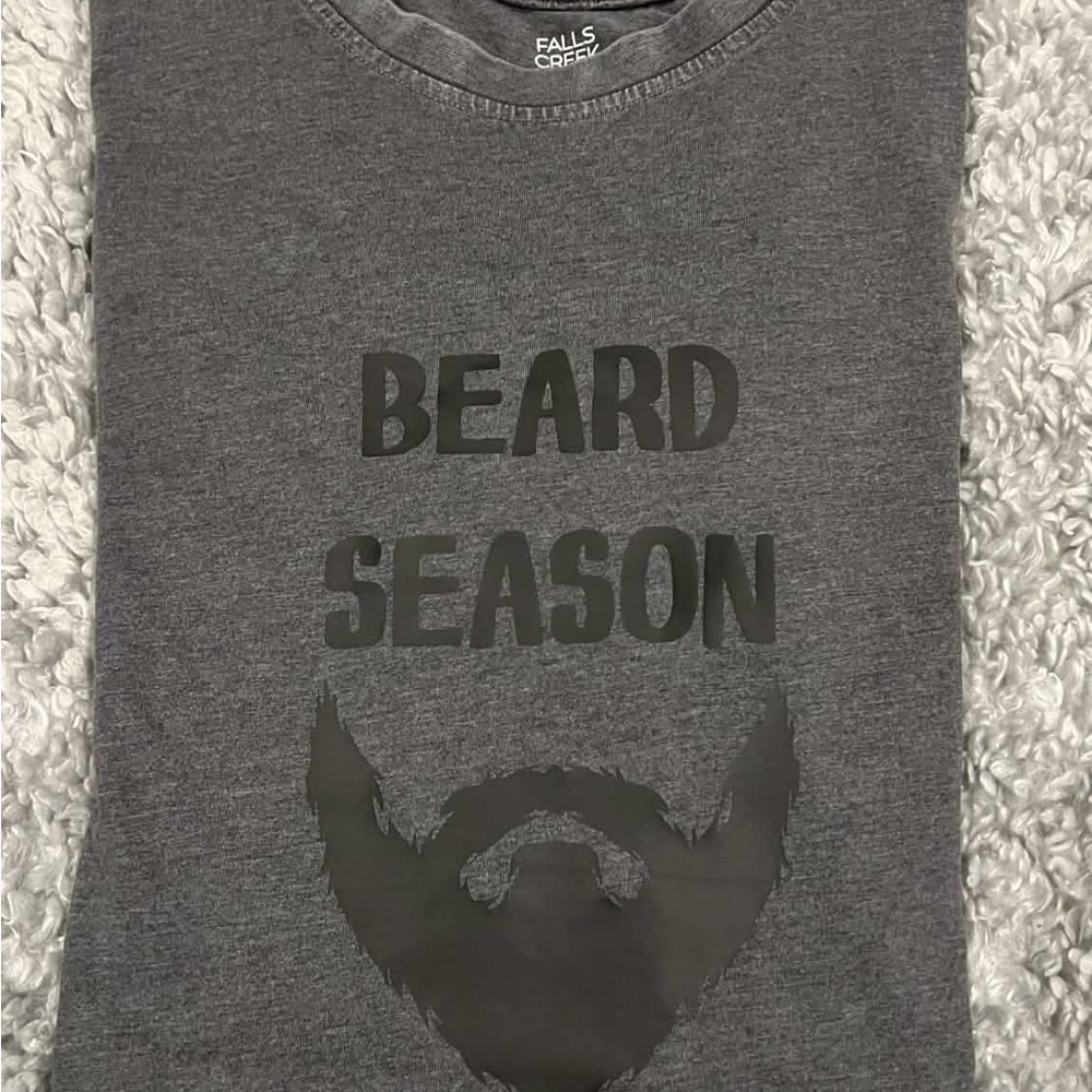 Falls Creek Charcoal Beard Season Tee